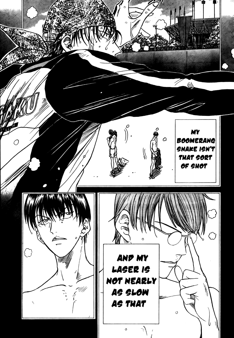 Prince of Tennis Chapter 357 page 5 - Chapter 357: Straight And Curved