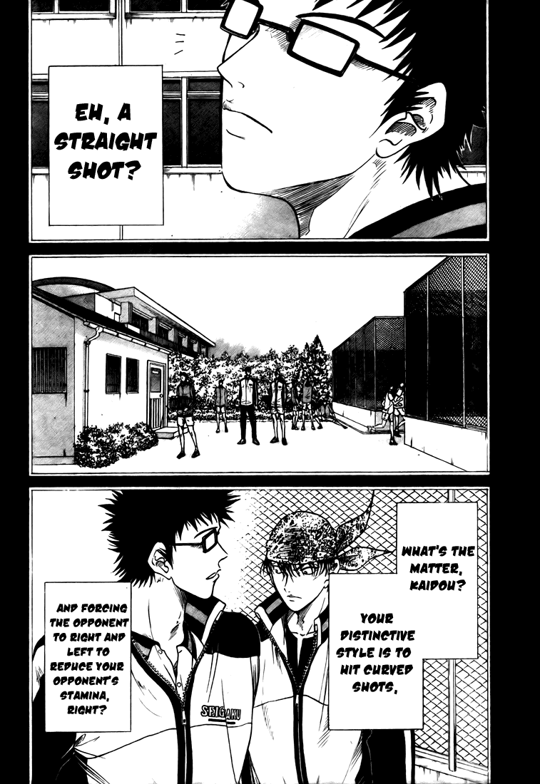 Prince of Tennis Chapter 357 page 6 - Chapter 357: Straight And Curved