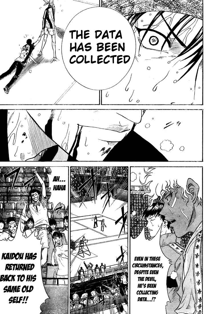 Prince of Tennis Chapter 358 page 13 - Chapter 358: Kadio Awakens