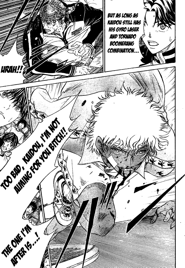 Prince of Tennis Chapter 358 page 5 - Chapter 358: Kadio Awakens