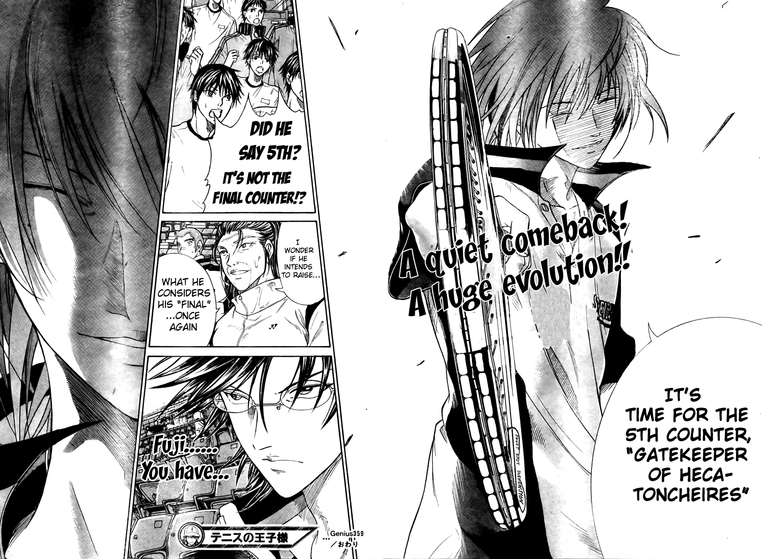Prince of Tennis Chapter 359 page 14 - Chapter 359: Nightmare