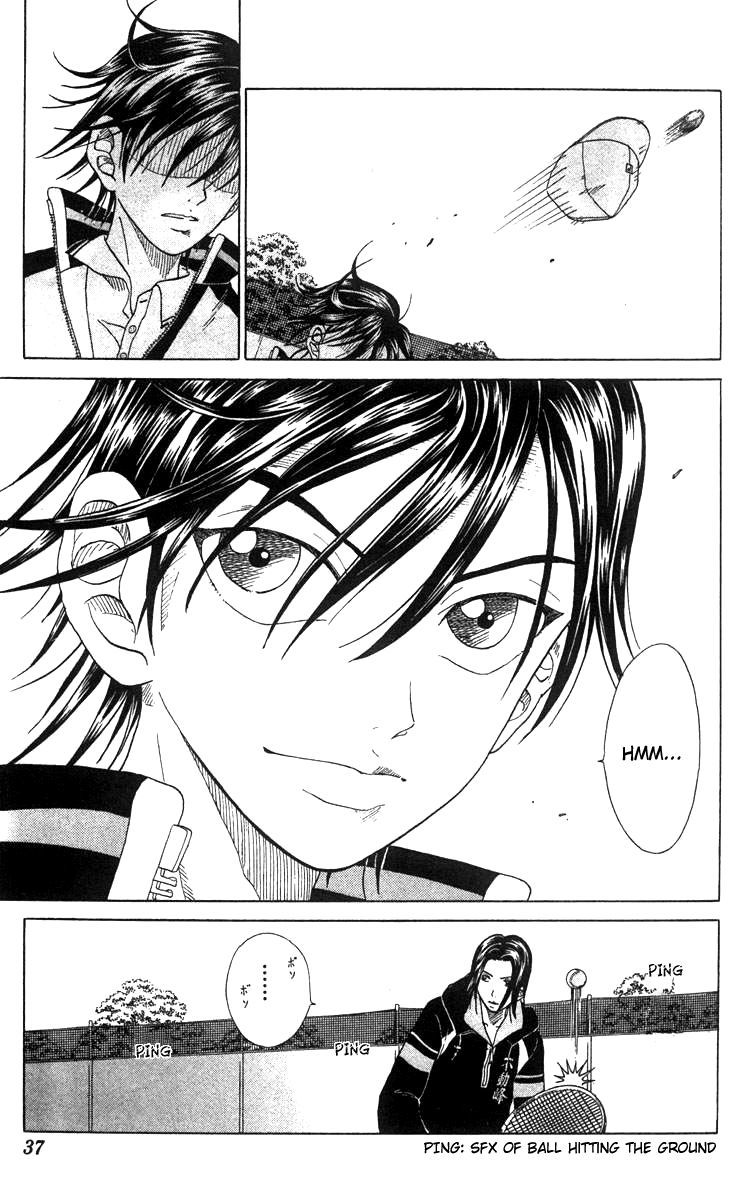 Prince of Tennis Chapter 36 page 10 - Chapter 36: Frustration