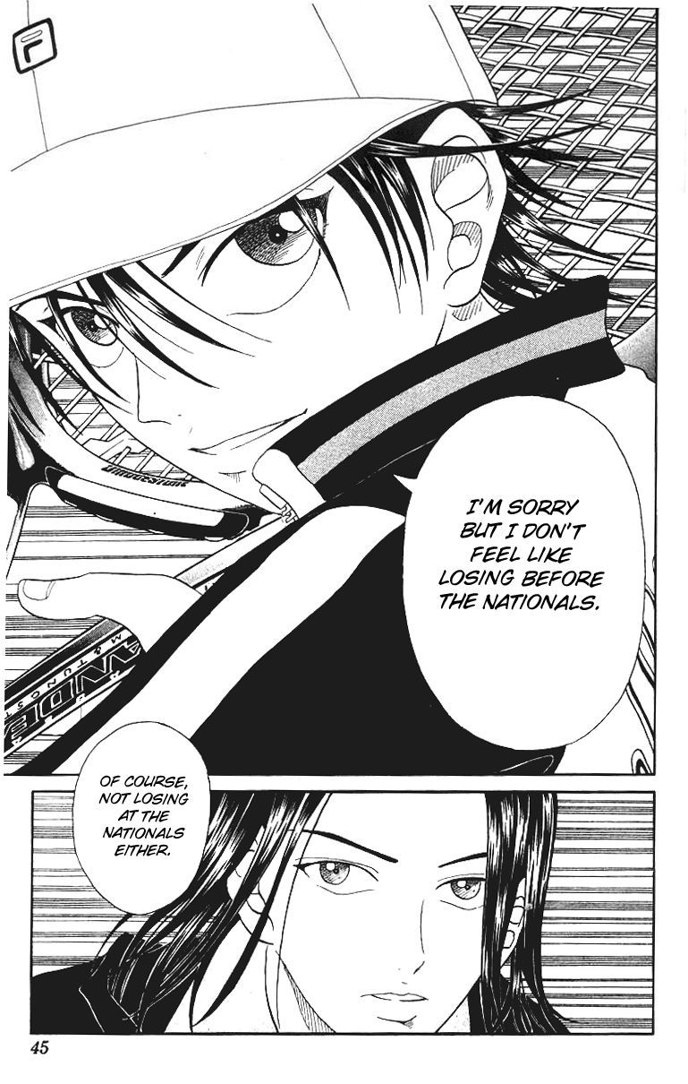 Prince of Tennis Chapter 36 page 18 - Chapter 36: Frustration