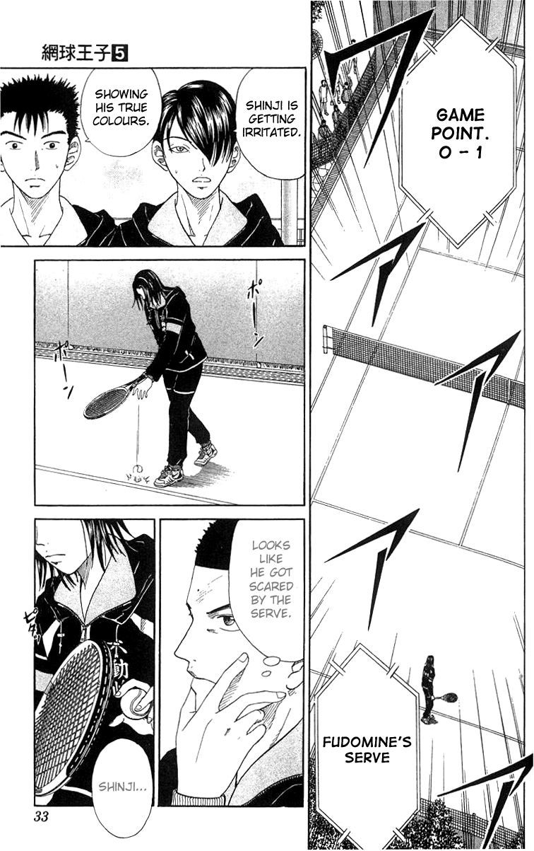 Prince of Tennis Chapter 36 page 6 - Chapter 36: Frustration