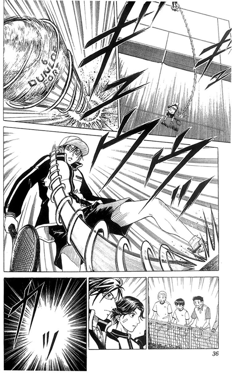 Prince of Tennis Chapter 36 page 9 - Chapter 36: Frustration