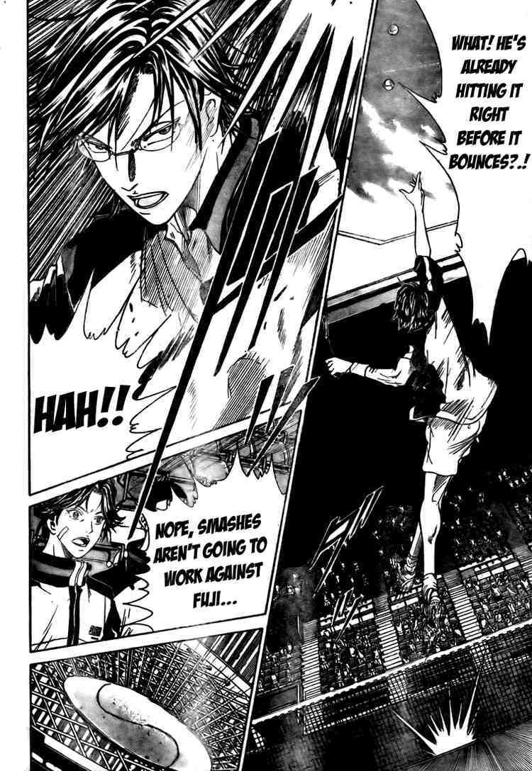 Prince of Tennis Chapter 360 page 11 - Chapter 360: Fuji Shyuusuke Vs Tezuka Kunimitsu