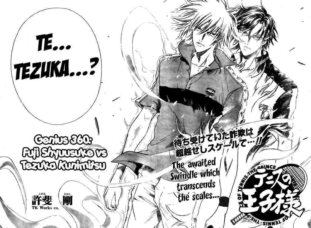 Prince of Tennis Chapter 360 page 4 - Chapter 360: Fuji Shyuusuke Vs Tezuka Kunimitsu