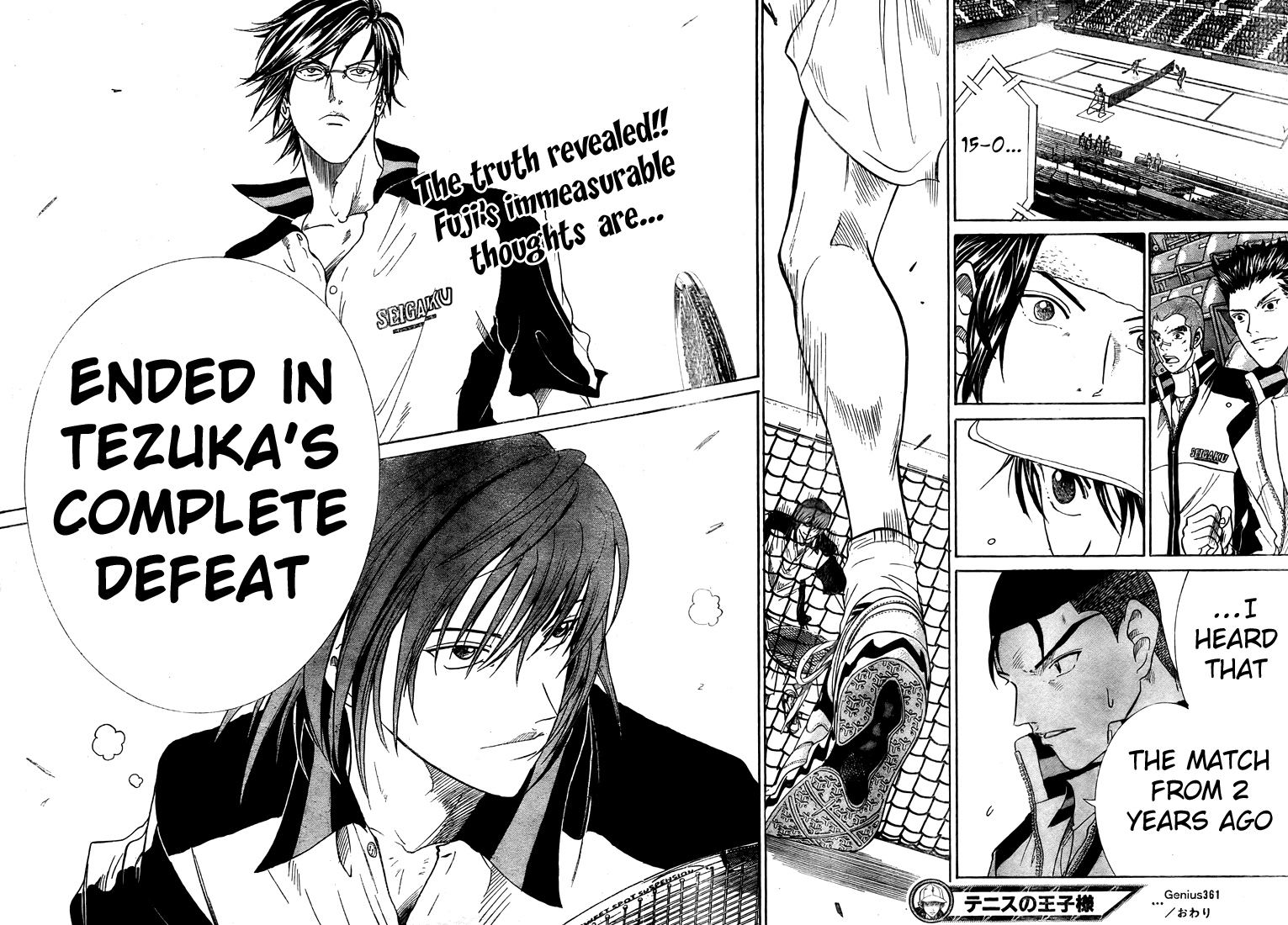 Prince of Tennis Chapter 361 page 15 - Chapter 361: Thoughts Beyond 2 Years