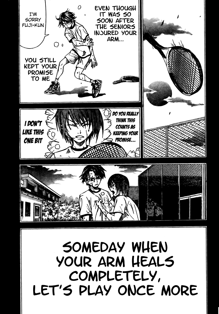 Prince of Tennis Chapter 362 page 6 - Chapter 362: Fuji Shuusuke's Greatest Wall ~ 2nd Match ~