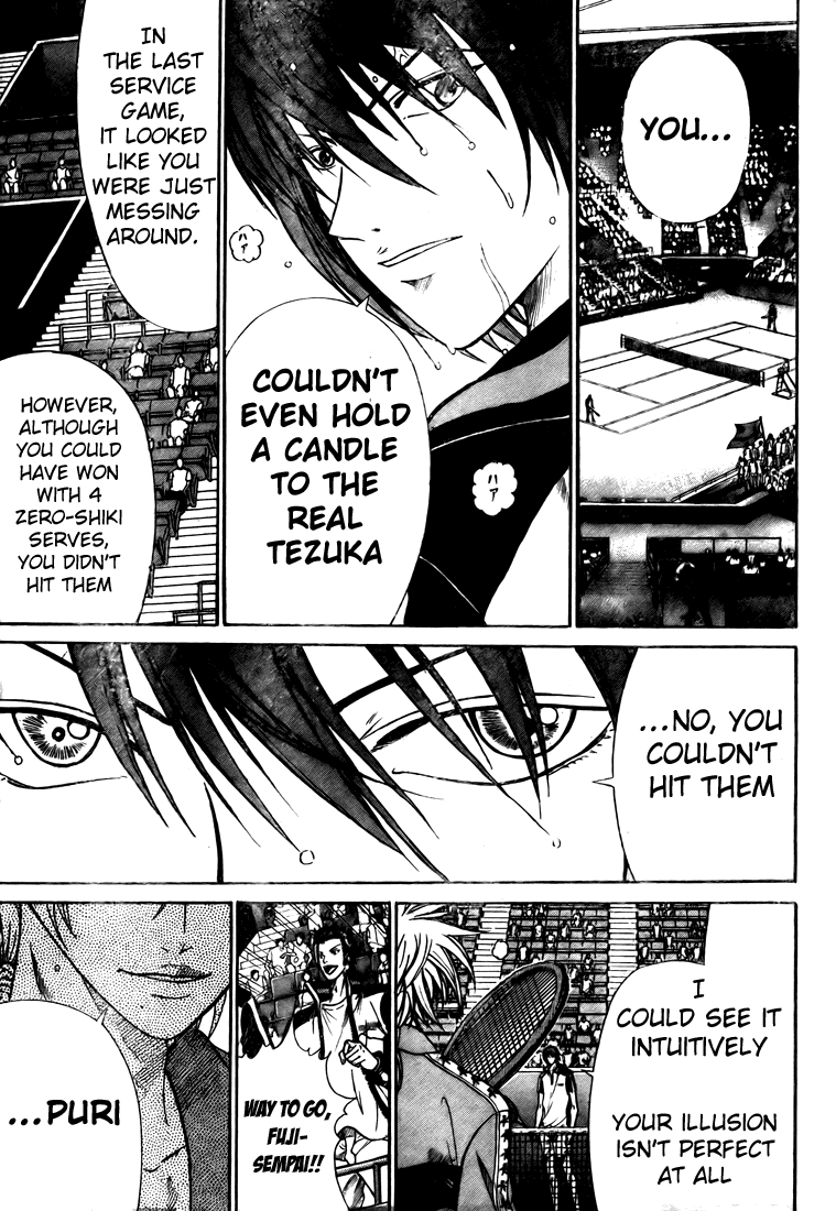 Prince of Tennis Chapter 363 page 12 - Chapter 363: With Closed Eyes, My heart feels you