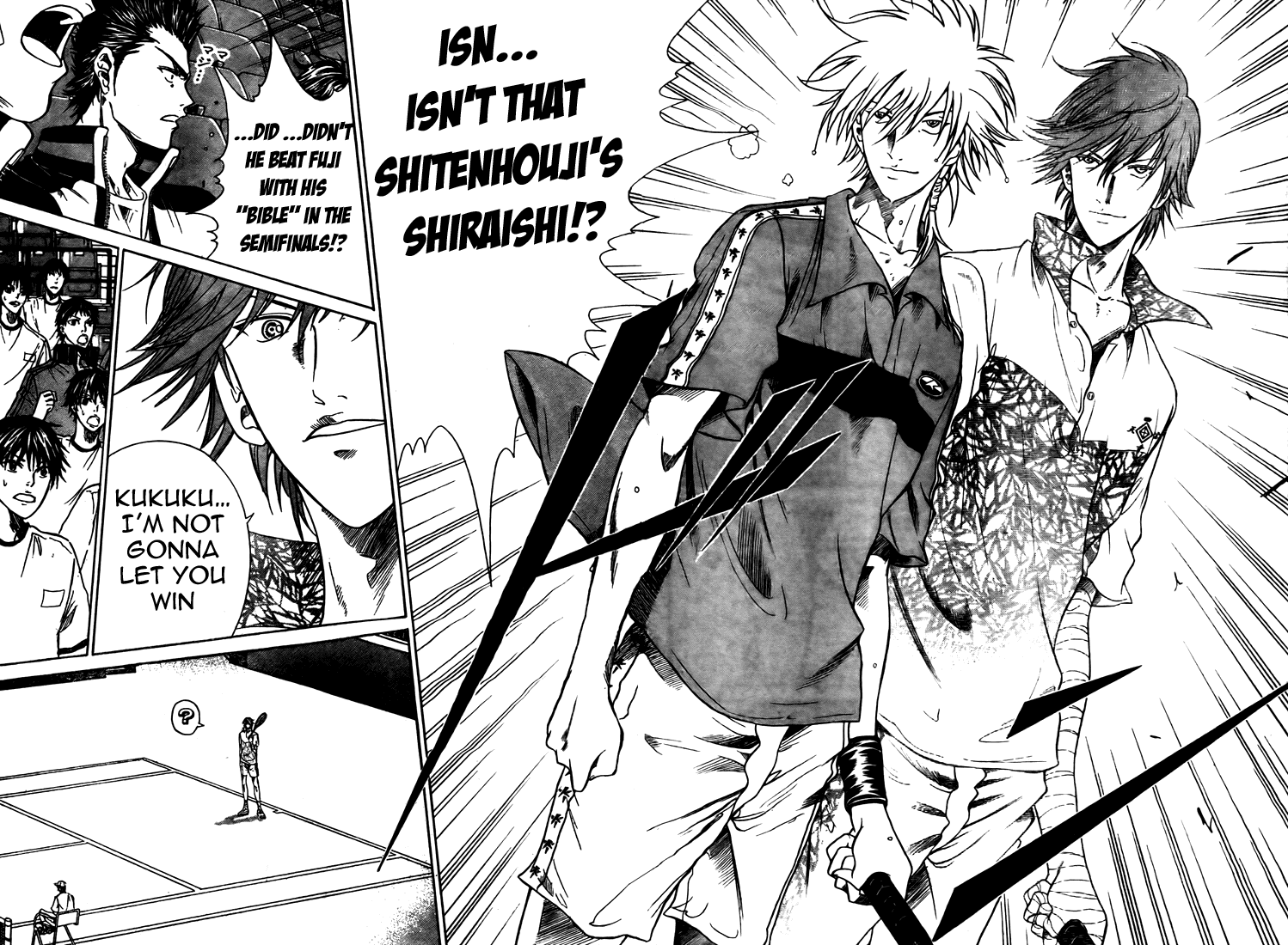 Prince of Tennis Chapter 363 page 13 - Chapter 363: With Closed Eyes, My heart feels you