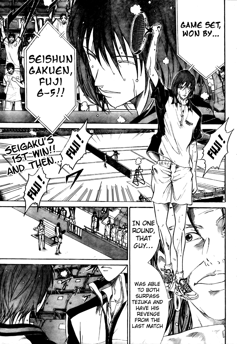 Prince of Tennis Chapter 365 page 1 - Chapter 365: Time, Moving Once Again