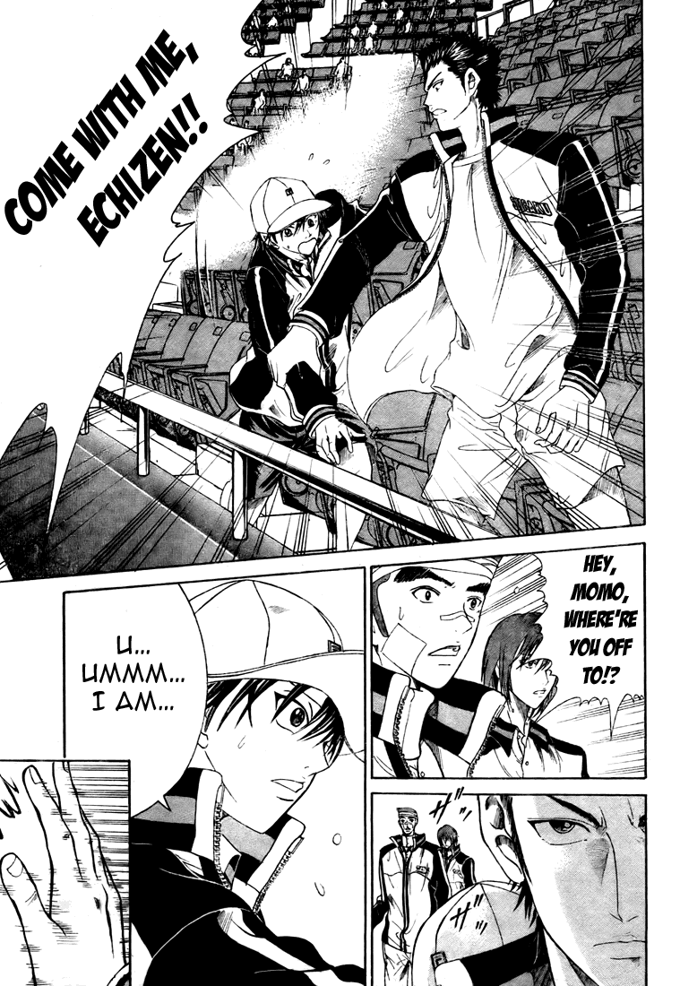 Prince of Tennis Chapter 365 page 10 - Chapter 365: Time, Moving Once Again
