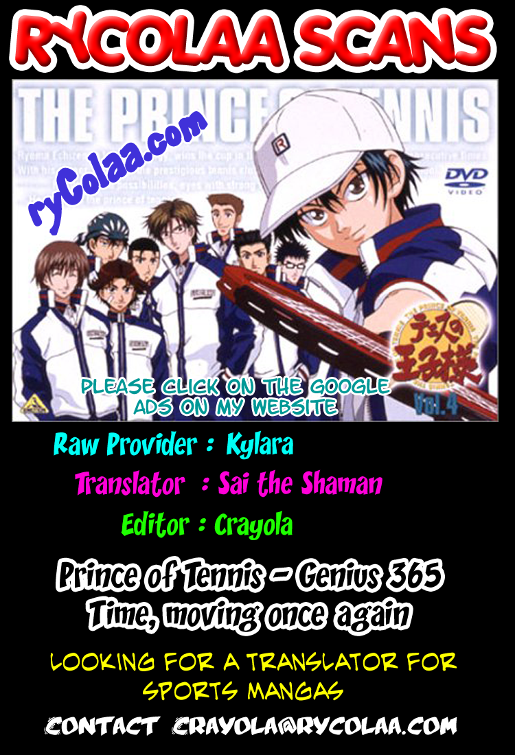 Prince of Tennis Chapter 365 page 14 - Chapter 365: Time, Moving Once Again