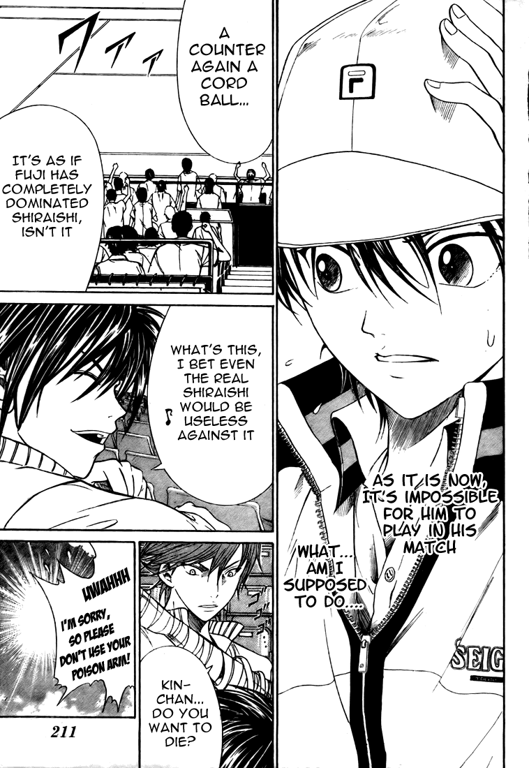 Prince of Tennis Chapter 365 page 4 - Chapter 365: Time, Moving Once Again