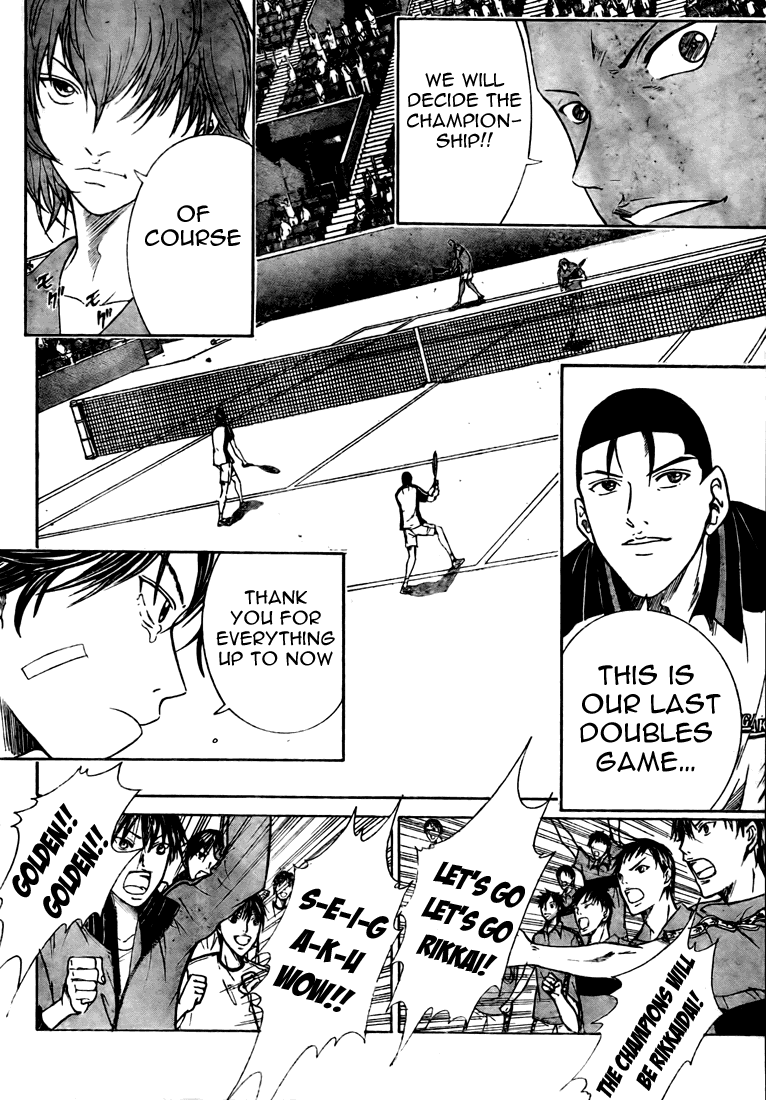 Prince of Tennis Chapter 365 page 7 - Chapter 365: Time, Moving Once Again