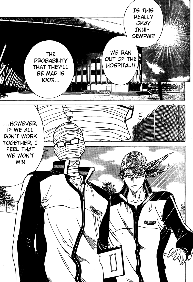 Prince of Tennis Chapter 368 page 11 - Chapter 368: "Bond"