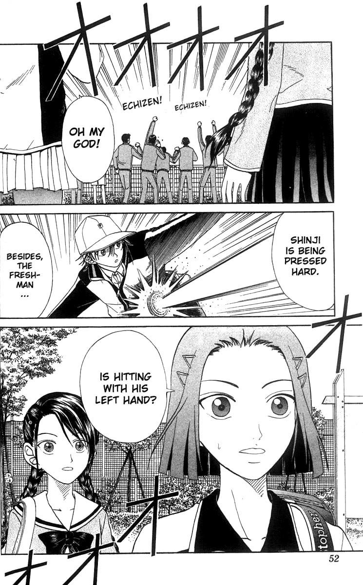 Prince of Tennis Chapter 37 page 5 - Chapter 37: Spot