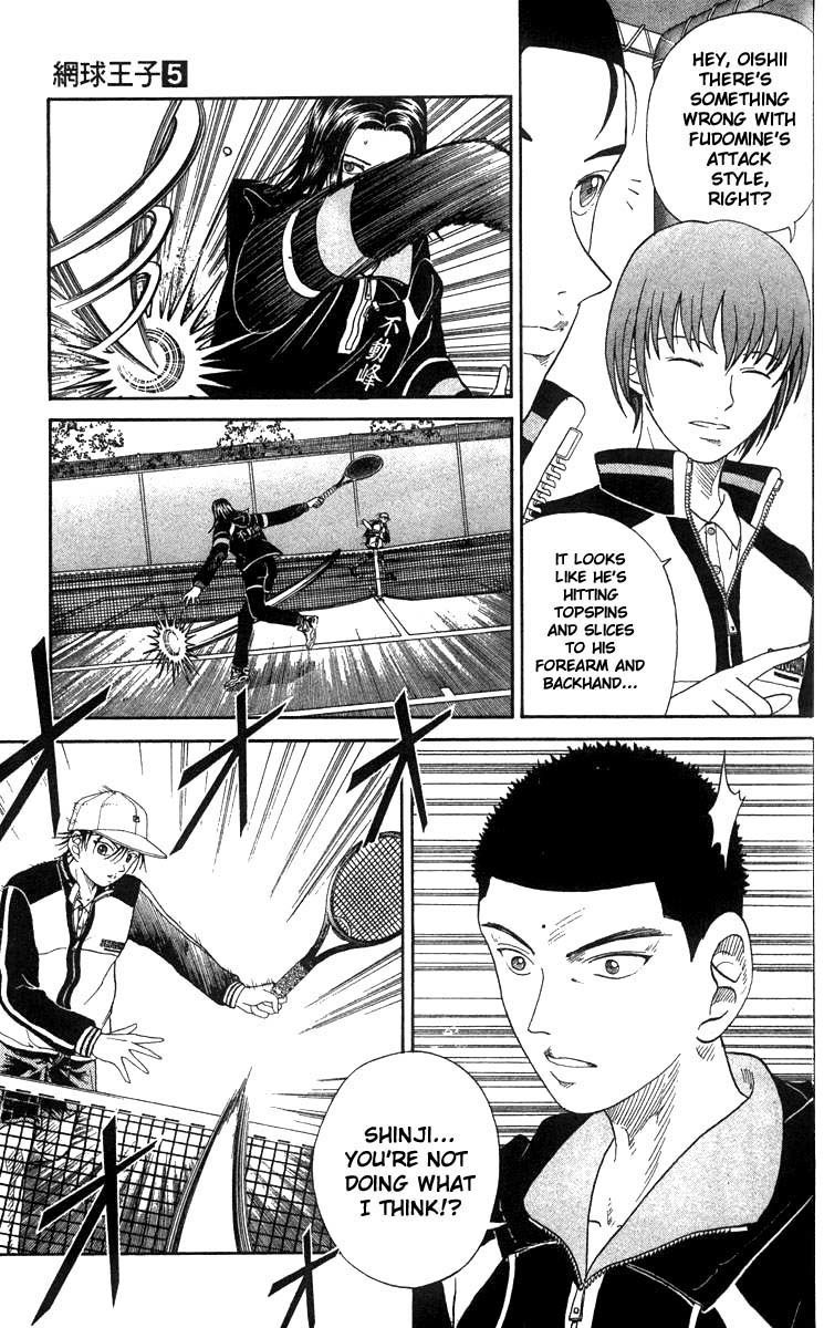 Prince of Tennis Chapter 37 page 9 - Chapter 37: Spot