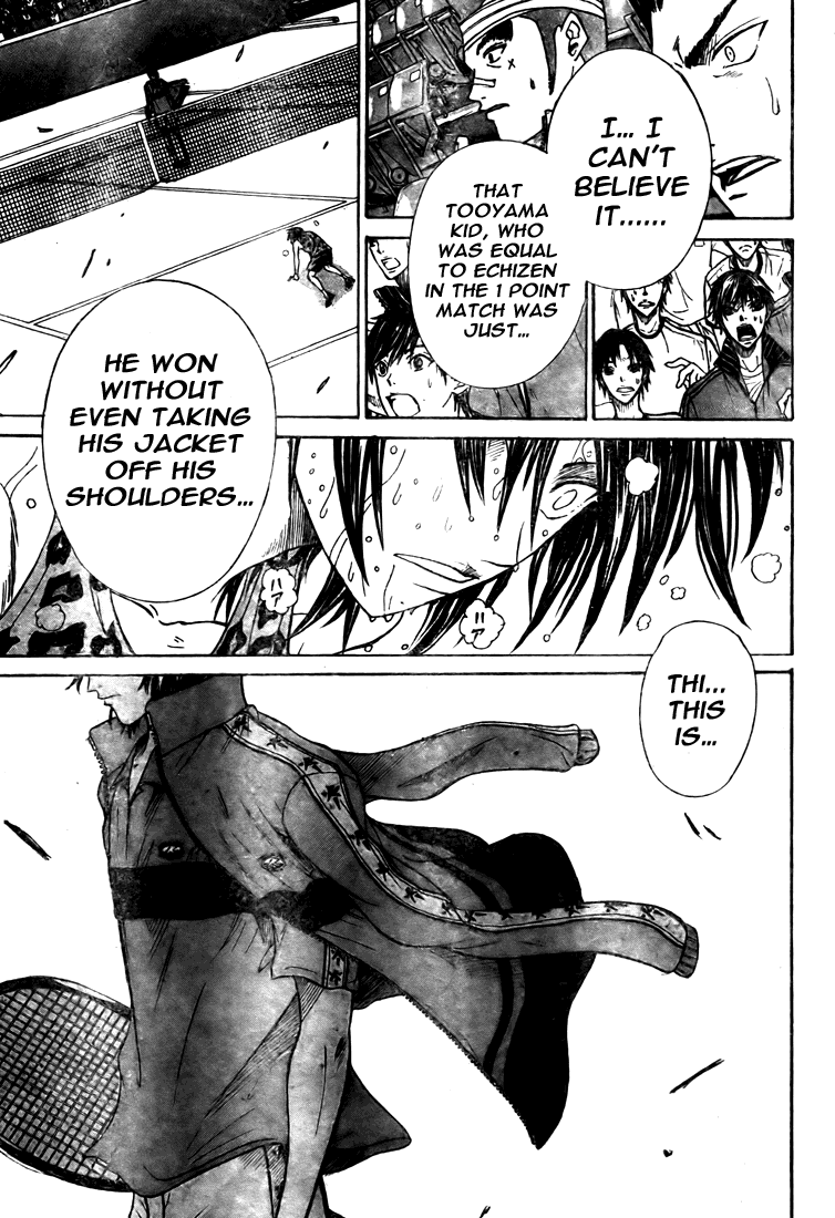 Prince of Tennis Chapter 370 page 11 - Chapter 370: Reinforcements