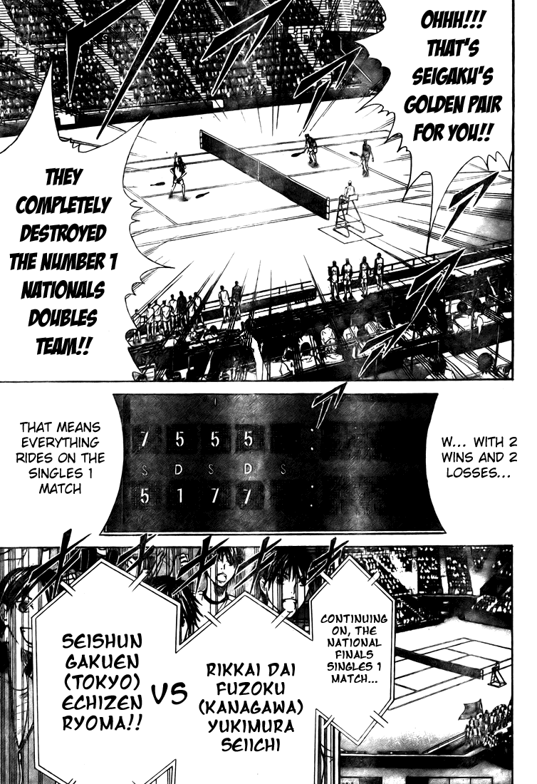 Prince of Tennis Chapter 370 page 5 - Chapter 370: Reinforcements
