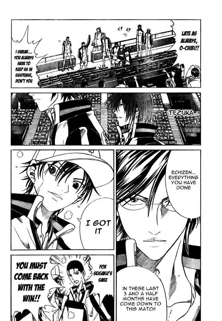 Prince of Tennis Chapter 371 page 7 - Chapter 371: The Final Battle! The Prince Vs The Child Of God