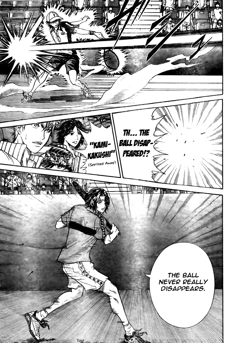 Prince of Tennis Chapter 372 page 10 - Chapter 372: The Final Battle! The Prince Vs The Child Of God -2-