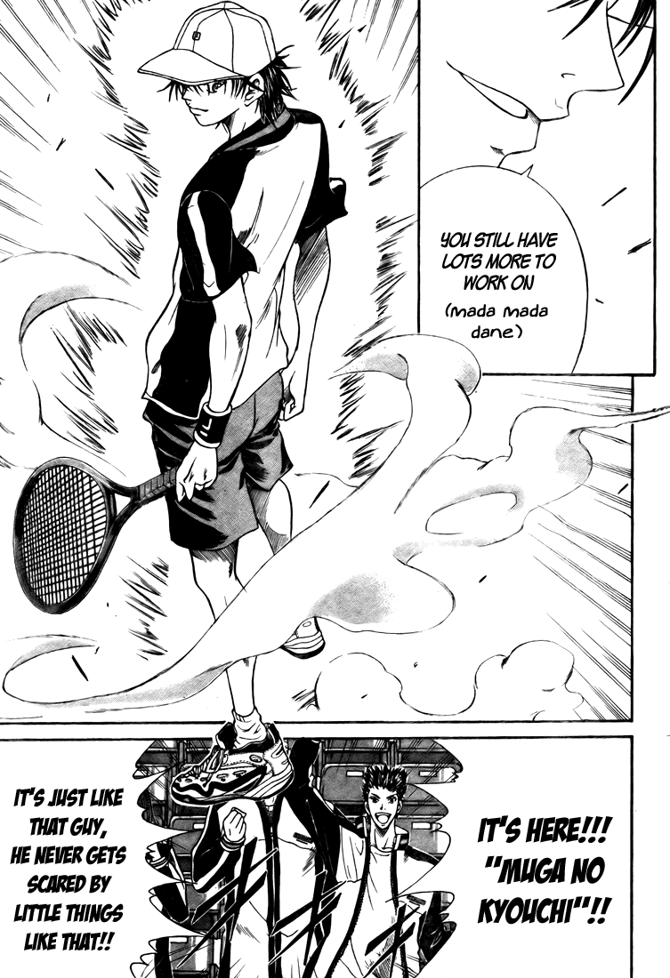Prince of Tennis Chapter 372 page 6 - Chapter 372: The Final Battle! The Prince Vs The Child Of God -2-