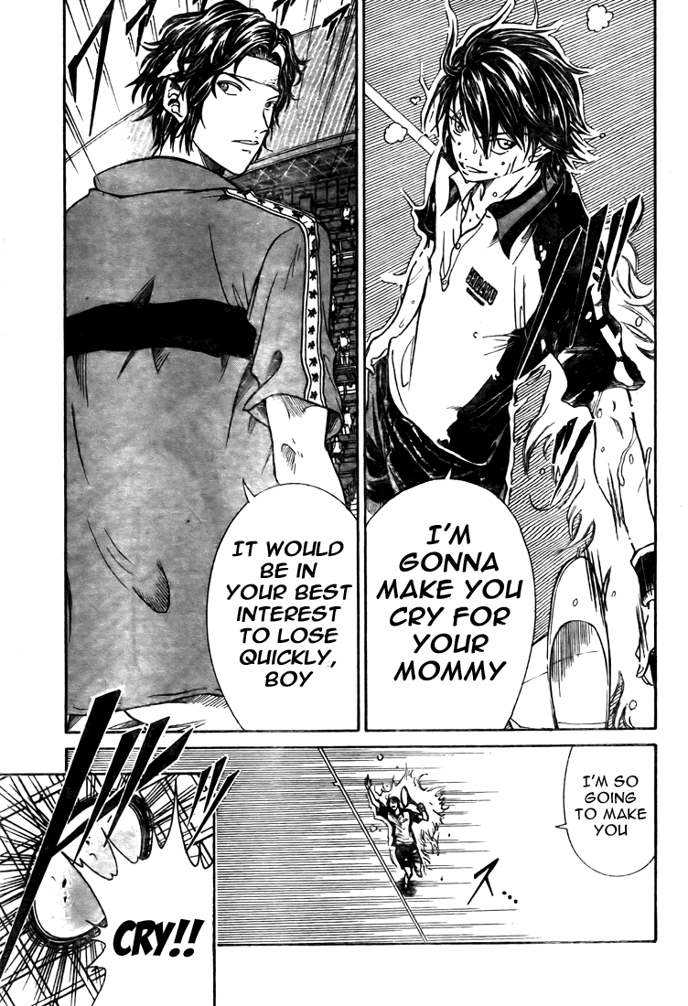 Prince of Tennis Chapter 373 page 10 - Chapter 373: The Final Battle! The Prince Vs The Child Of God -3-