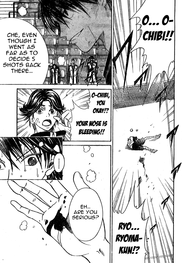 Prince of Tennis Chapter 374 page 15 - Chapter 374: The Final Battle! The Prince Vs The Child Of God -4-