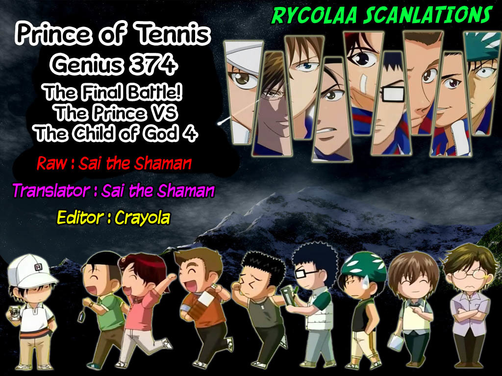 Prince of Tennis Chapter 374 page 17 - Chapter 374: The Final Battle! The Prince Vs The Child Of God -4-