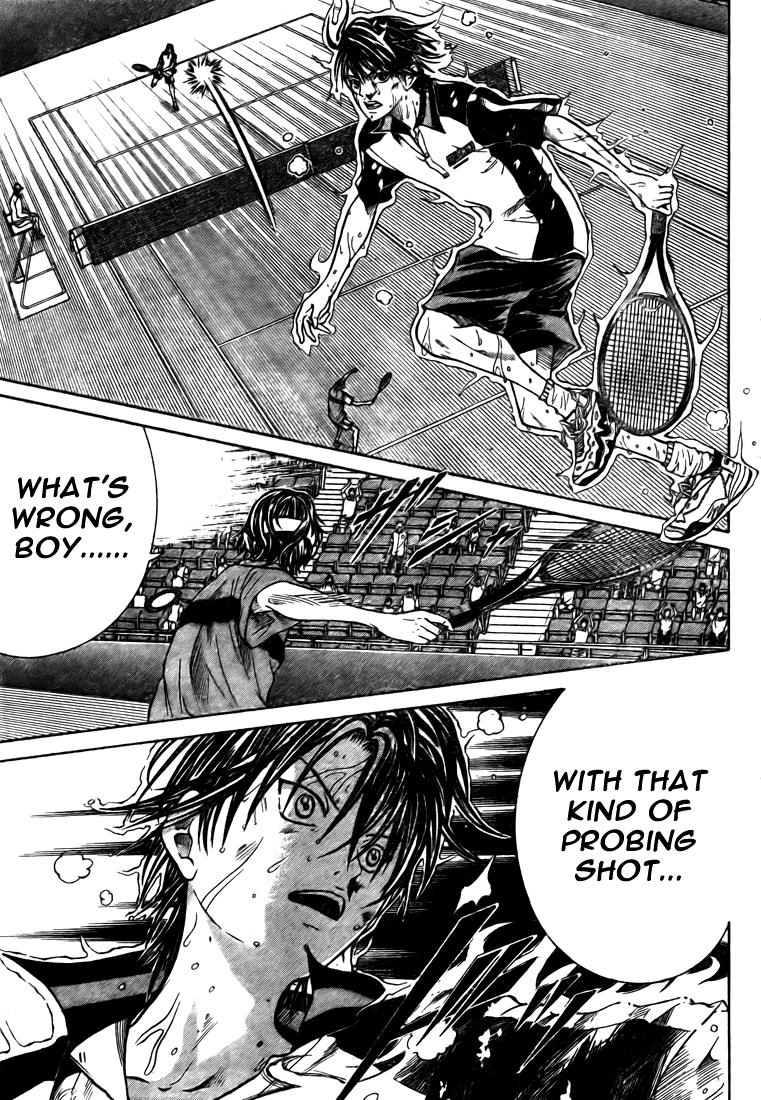 Prince of Tennis Chapter 375 page 10 - Chapter 375: The Final Battle! The Prince Vs The Child Of God -5-