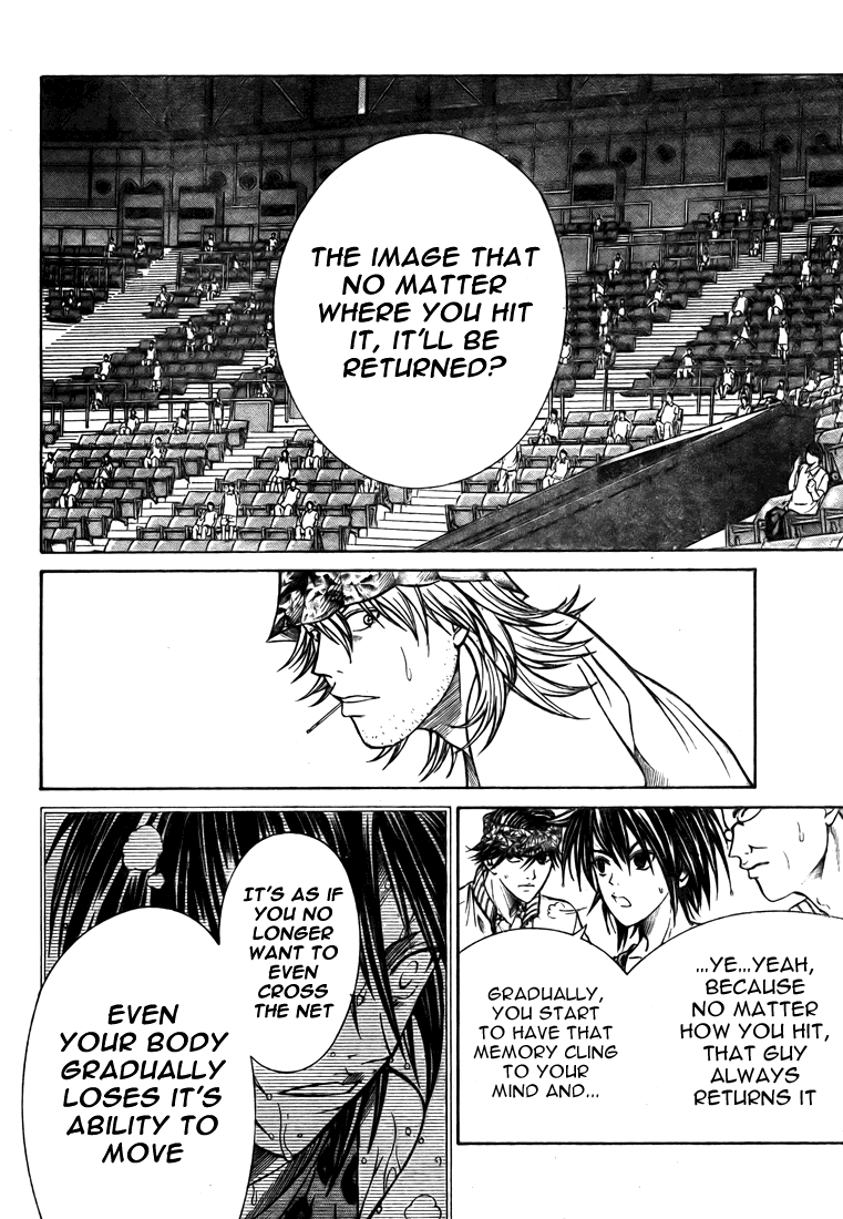 Prince of Tennis Chapter 375 page 9 - Chapter 375: The Final Battle! The Prince Vs The Child Of God -5-