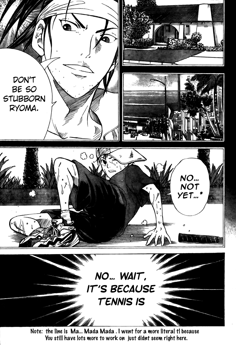 Prince of Tennis Chapter 376 page 8 - Chapter 376: The Final Battle! The Prince Vs The Child Of God -6-