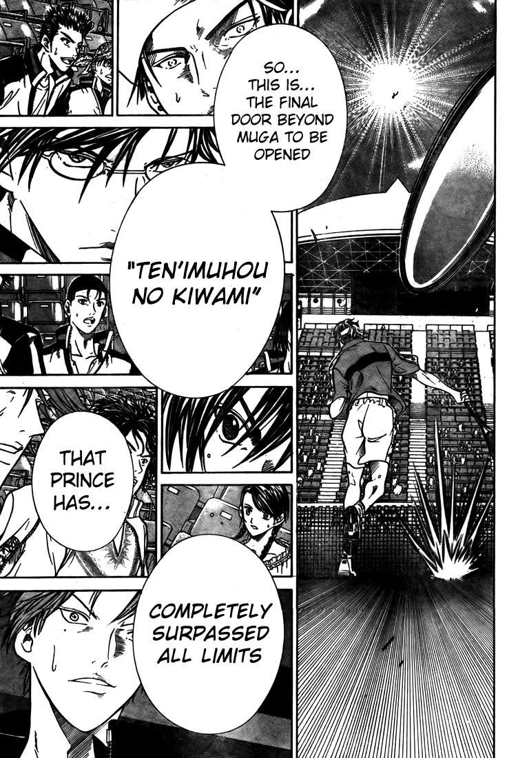 Prince of Tennis Chapter 377 page 14 - Chapter 377: The Final Battle! The Prince Vs The Child Of God -7-
