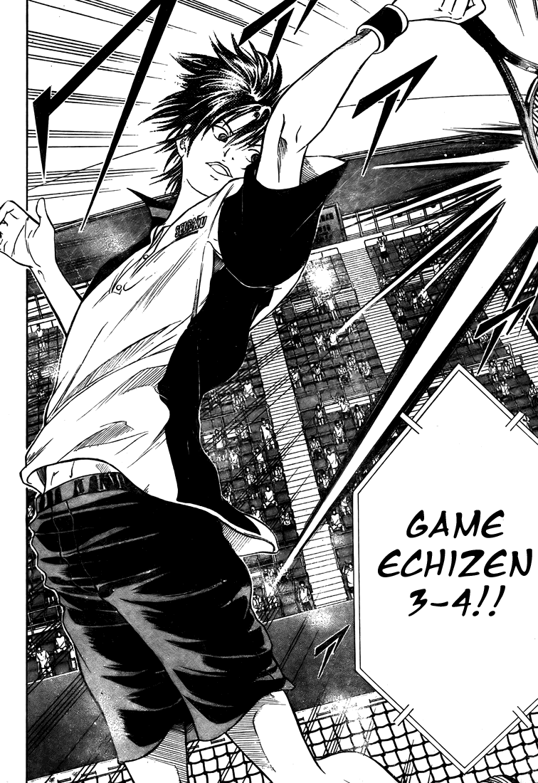 Prince of Tennis Chapter 377 page 15 - Chapter 377: The Final Battle! The Prince Vs The Child Of God -7-