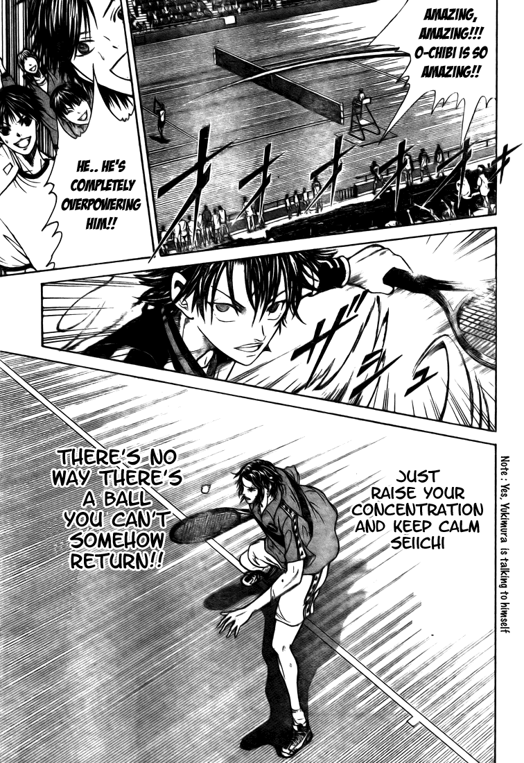 Prince of Tennis Chapter 377 page 16 - Chapter 377: The Final Battle! The Prince Vs The Child Of God -7-