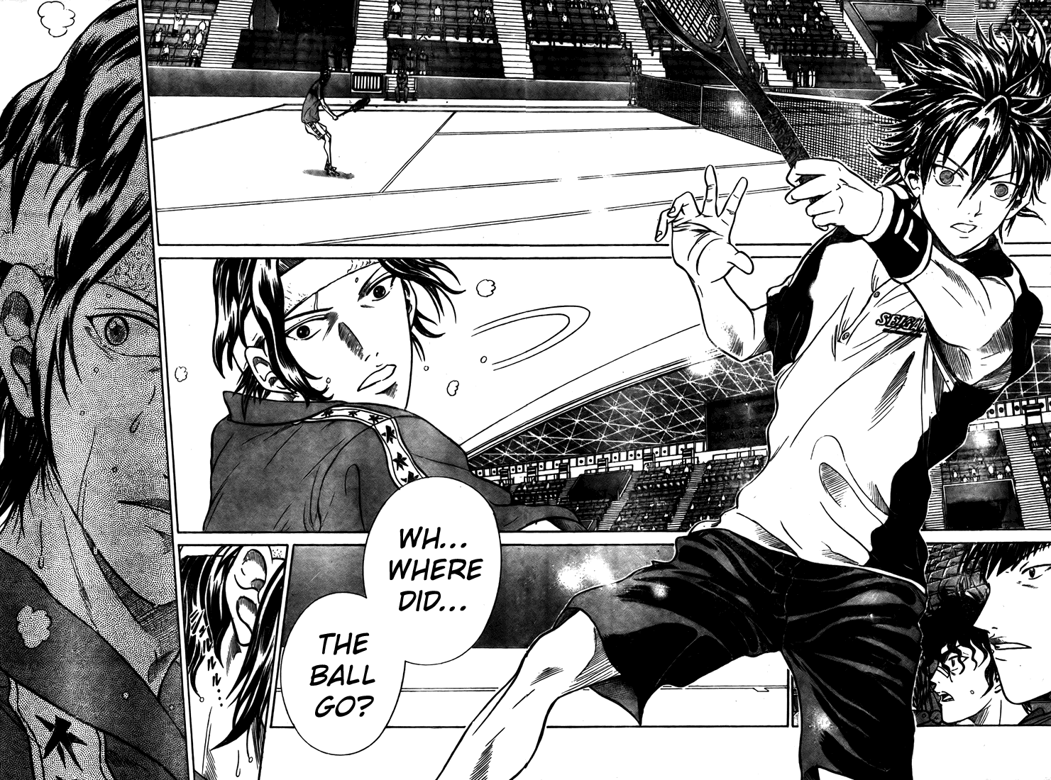 Prince of Tennis Chapter 377 page 17 - Chapter 377: The Final Battle! The Prince Vs The Child Of God -7-