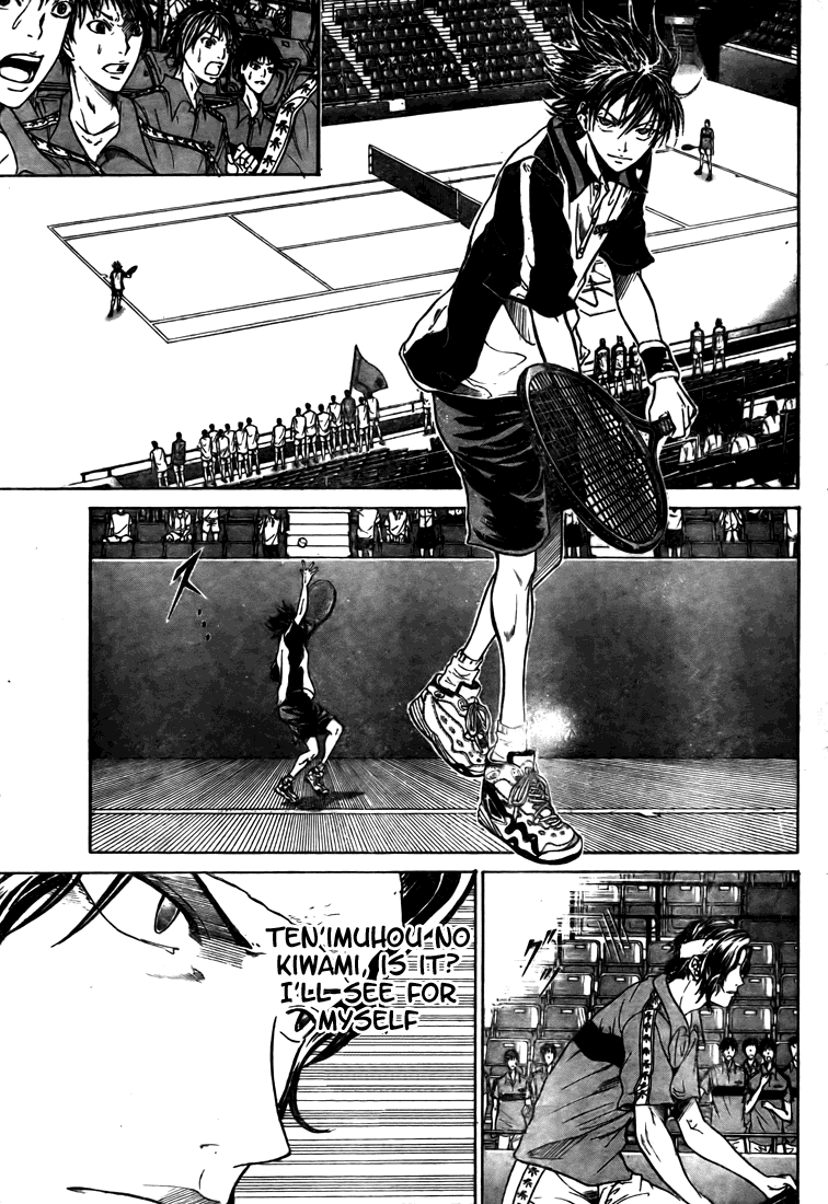 Prince of Tennis Chapter 377 page 5 - Chapter 377: The Final Battle! The Prince Vs The Child Of God -7-