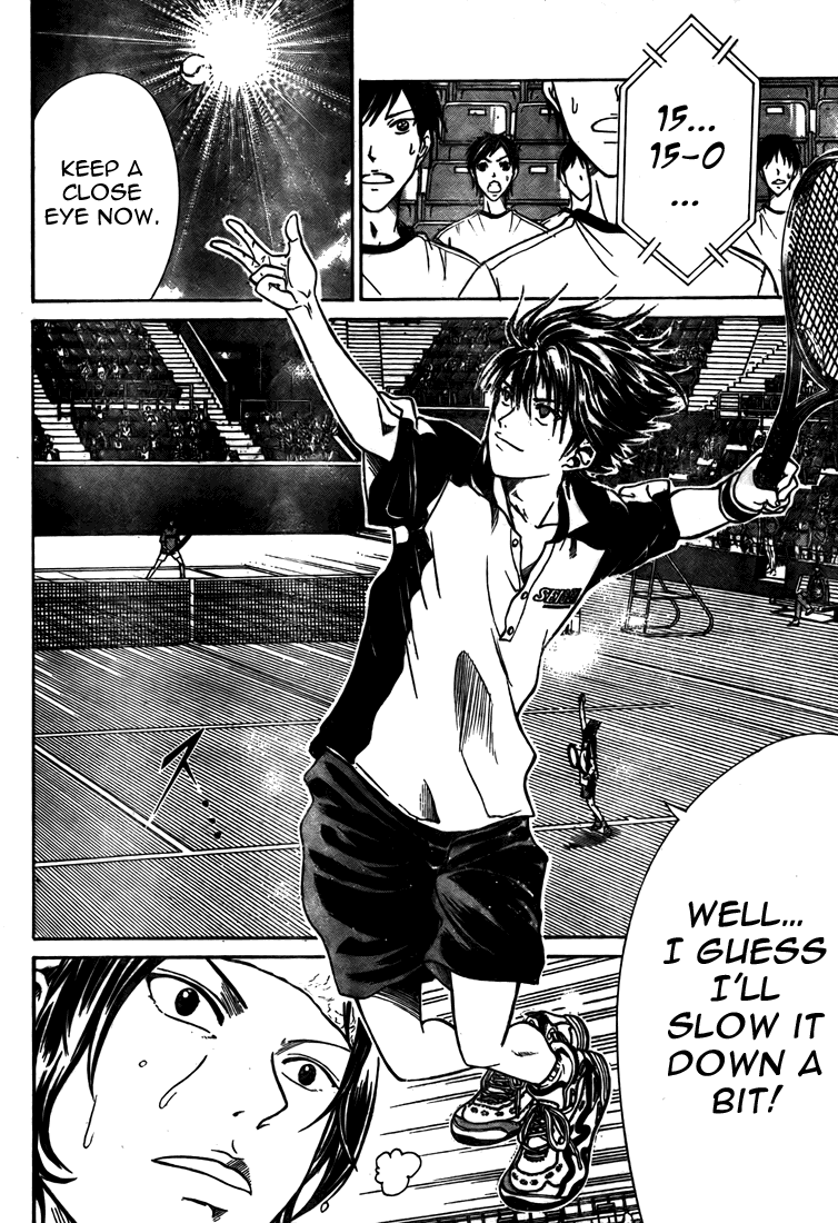 Prince of Tennis Chapter 377 page 9 - Chapter 377: The Final Battle! The Prince Vs The Child Of God -7-