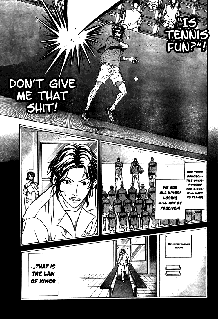 Prince of Tennis Chapter 378 page 10 - Chapter 378: The Final Battle! The Prince Vs The Child Of God -8-