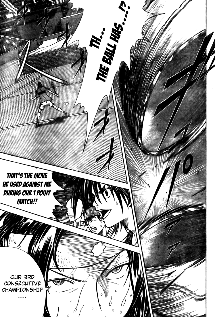 Prince of Tennis Chapter 378 page 15 - Chapter 378: The Final Battle! The Prince Vs The Child Of God -8-