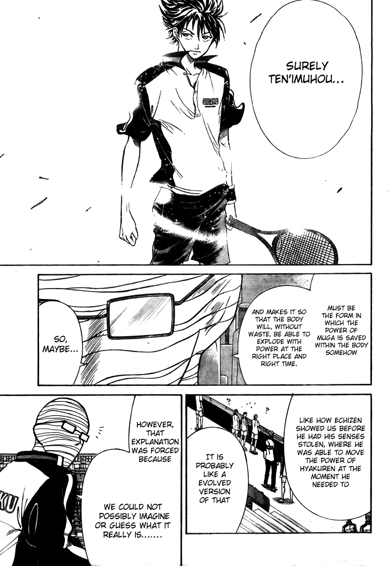 Prince of Tennis Chapter 378 page 4 - Chapter 378: The Final Battle! The Prince Vs The Child Of God -8-