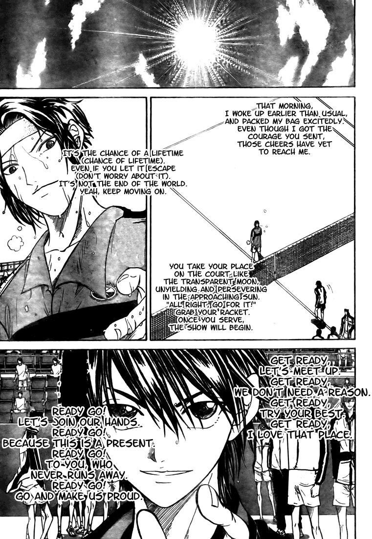 Prince of Tennis Chapter 379 page 11 - Chapter 379: Dear Prince ~To the Princes of Tennis~ [END]