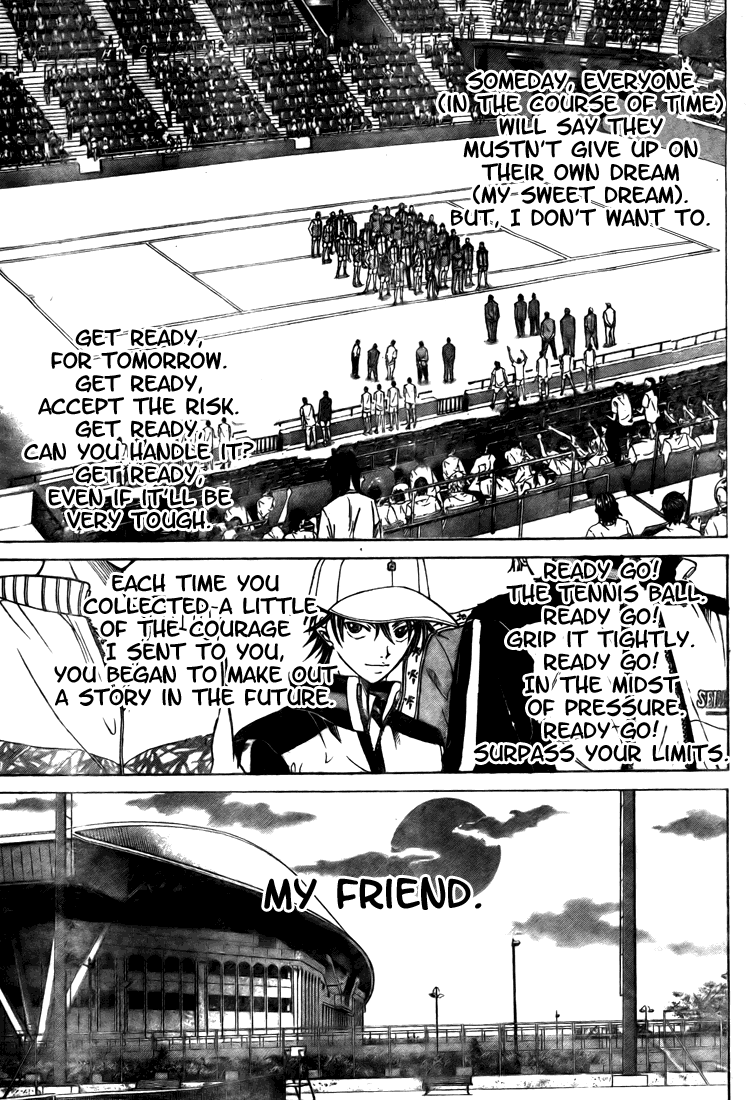 Prince of Tennis Chapter 379 page 13 - Chapter 379: Dear Prince ~To the Princes of Tennis~ [END]