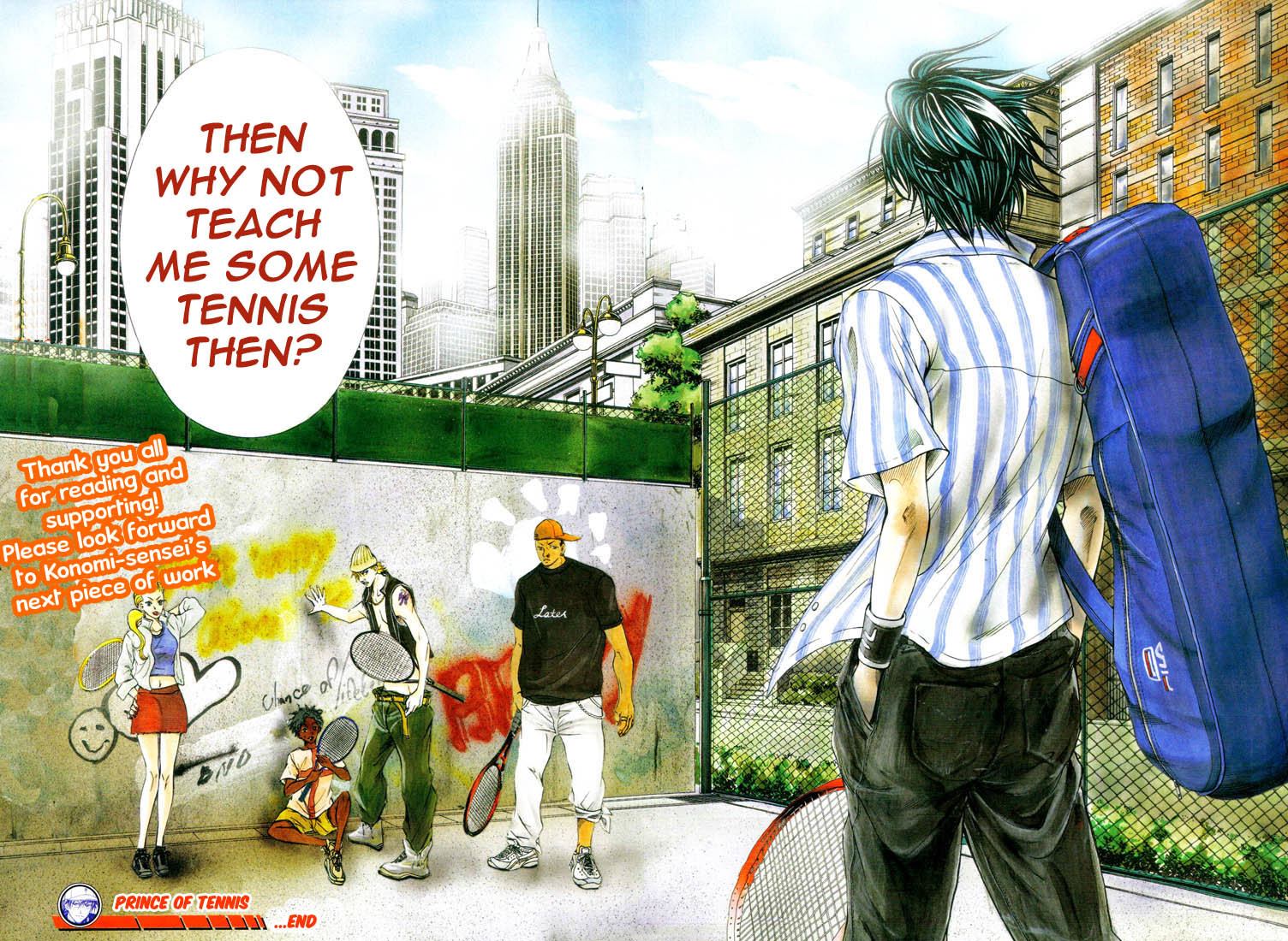 Prince of Tennis Chapter 379 page 18 - Chapter 379: Dear Prince ~To the Princes of Tennis~ [END]