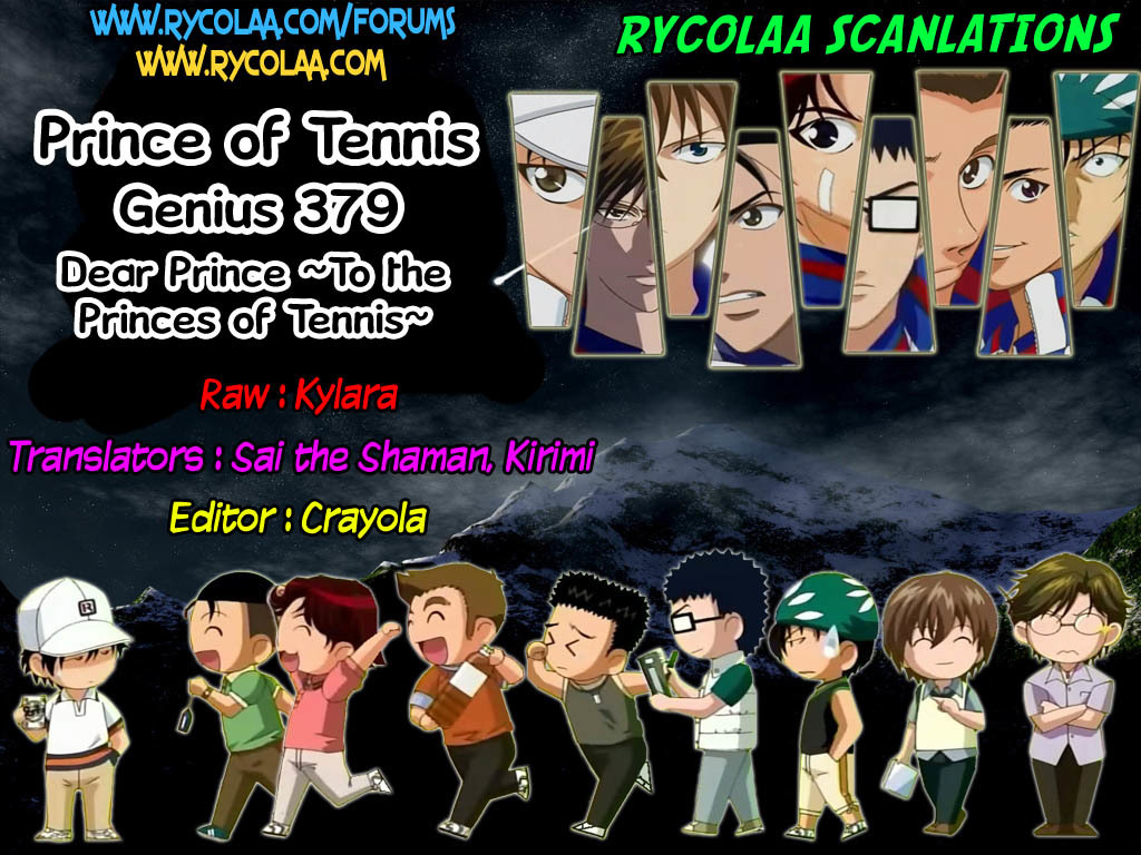 Prince of Tennis Chapter 379 page 19 - Chapter 379: Dear Prince ~To the Princes of Tennis~ [END]