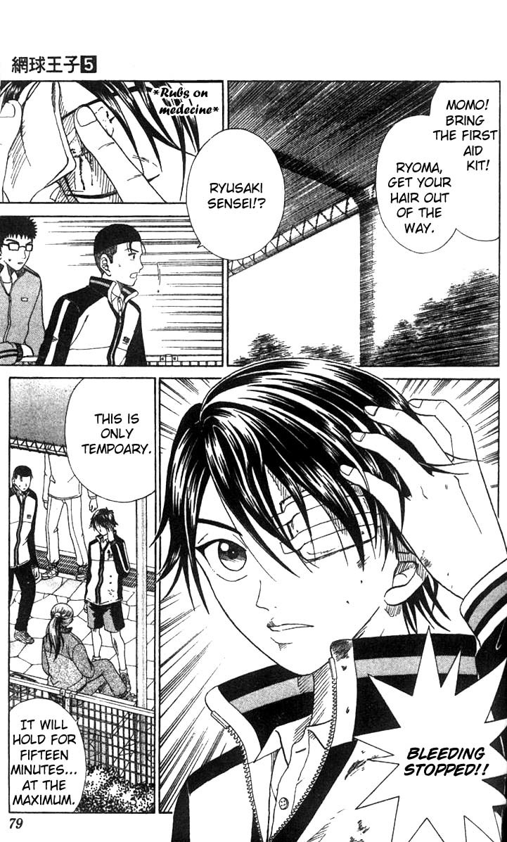 Prince of Tennis Chapter 38 page 11 - Chapter 38: The Decisive Battle