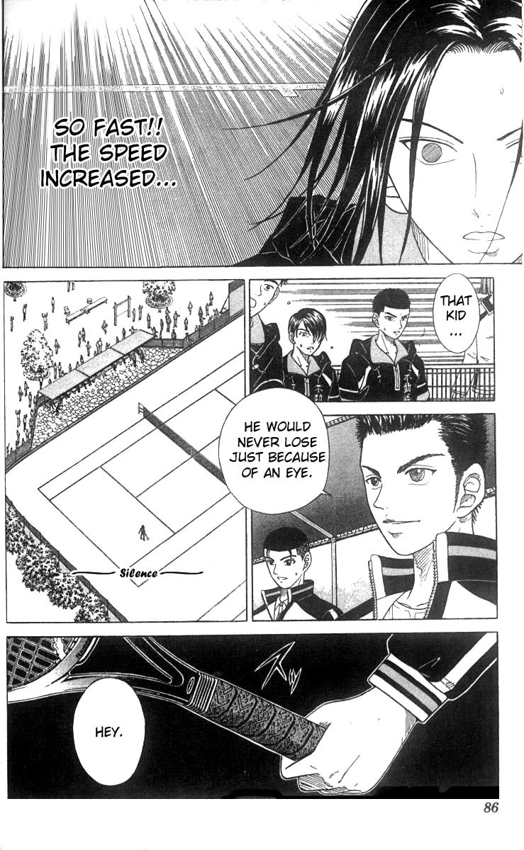 Prince of Tennis Chapter 38 page 18 - Chapter 38: The Decisive Battle