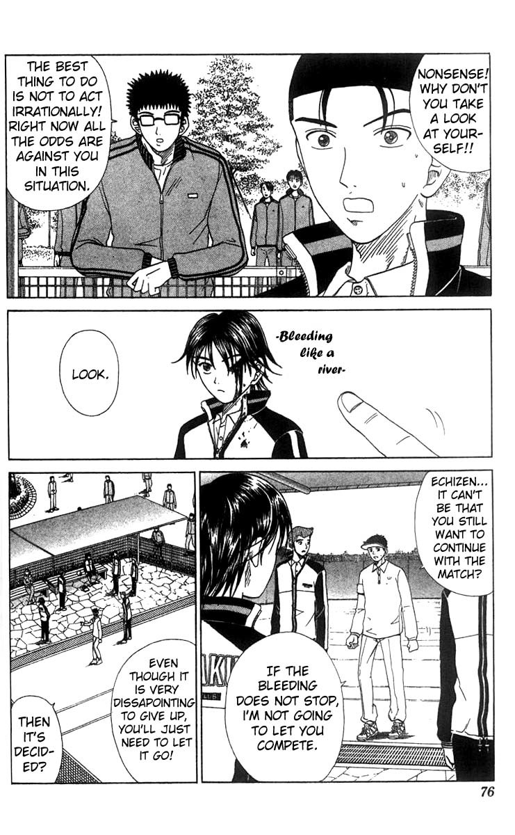 Prince of Tennis Chapter 38 page 8 - Chapter 38: The Decisive Battle